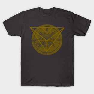 Graphic Vintage Geometric Design T-Shirt